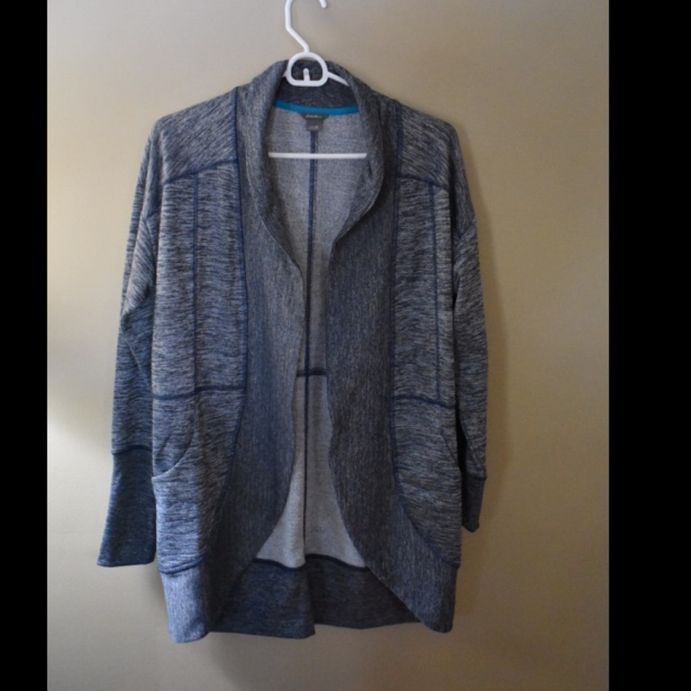 Eddie Bauer Blue Cardigan